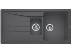 Granitový drez Blanco SONA 6 S sivá skala
