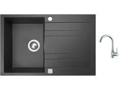 Set Sinks GRANDE 800 Granblack + baterie Sinks MIX 35 chrom