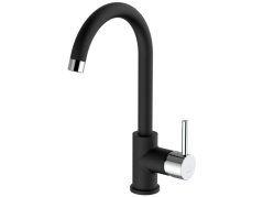 Dřezová baterie Sinks MIX 35 - N6 Nanoblack