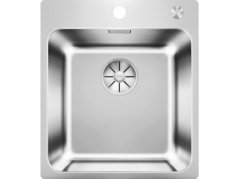 Nerezový drez Blanco Solis 400 IF/A InFino nerez kartáčovaný