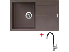 Sinks ULTIMA 790 Marone + Flexia