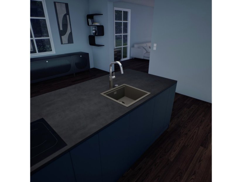 Granitový dřez Schock Kiruna N-100-A Dusk