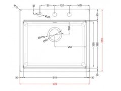 Granitový drez Elleci Time 105 G39