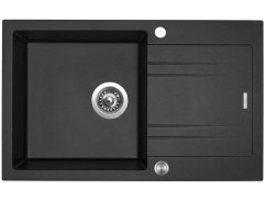 Granitový drez Sinks LINEA 780 XC Metalblack