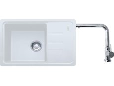 Set Franke BSG 611-62 Bílá-led + Franke FN 0143 Chrom