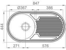 40908-4_nerezovy-drez-sinks-semidueto-847-m-matny 40908-4_nerezovy-drez-sinks-semidueto-847-m-matny