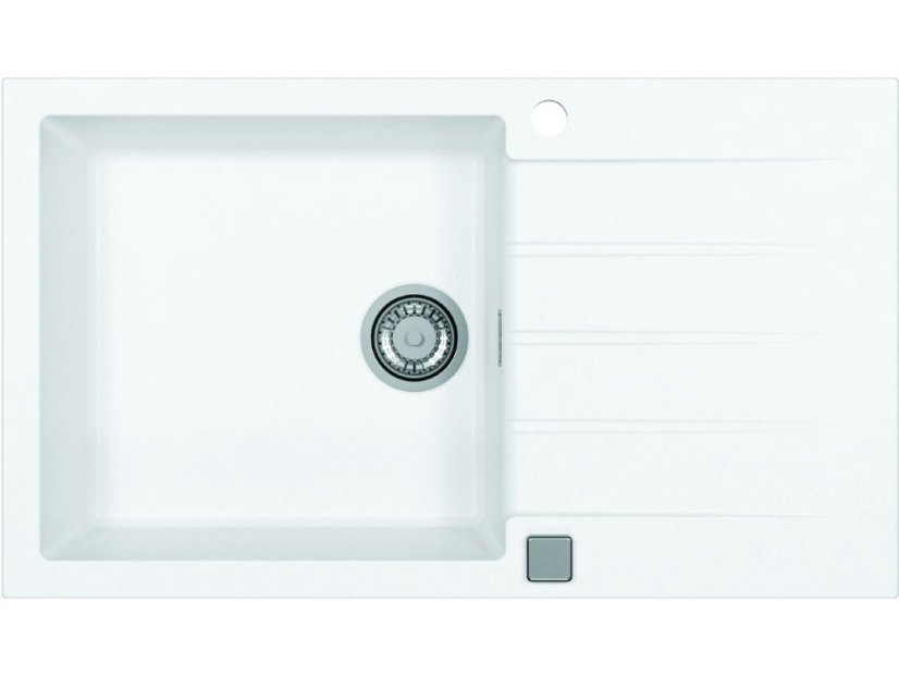 Granitový drez Alveus Cadit 40 Biely