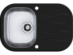 Kuchyňský drez Alveus Wave 20 čierný