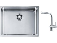 Set Franke BXX 210/110-54 Nerez + baterie Franke FC 3791 ATLAS NEO Nerez