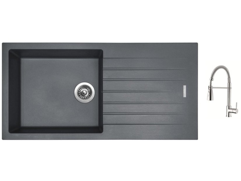 Set Sinks PERFECTO 1000 Titanium + baterie Sinks MIX 35 PROF S chrom