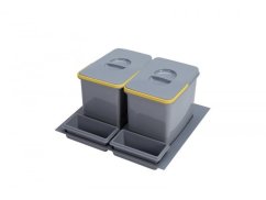 Sinks PRACTIKO 600 2x15l