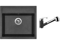 Set Sinks SOLO 560 Metalblack + batéria Sinks LEGENDA S Metalblack