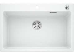 Granitový drez Blanco Etagon 8 Biela, s excentrom