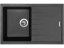 Set Sinks BEST 780 Metalblack + baterie Sinks MIX 3 S Chrom
