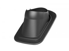 Střešní průchodka pro plech rovný černá