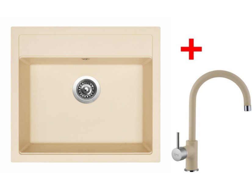 Set Sinks Solo 560 Sahara + Vitalia GR