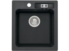 Granitový jednodrez Alveus VICTORIA 20 čierna