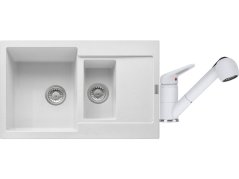 Set Franke MRG 651-78 Bílá-led + Franke FC 9547 Bílá-led
