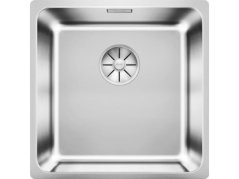 Nerezový drez Blanco Solis 400 U InFino nerez kartáčovaný
