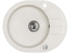 Granitový dřez Alveus Roll 40 Bílá