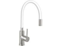 Drezová batéria Ferro Biela/nerez 70710.4B