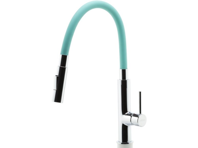 Drezová stojanková batéria s mätovým ramenom a sprškou