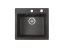 Granitový drez Teka CLIVO 50 S-TQ 1B Čierna metalická - 1