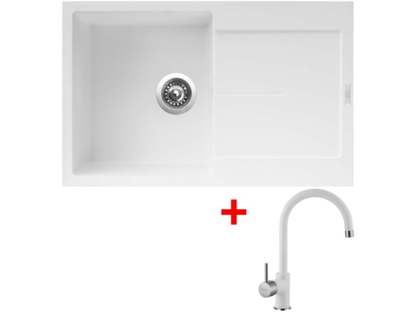 Sinks ULTIMA 790 Milk + Vitalia GR