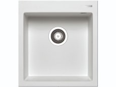 Granitový drez Pyramis Istros 46 x 50 1B Biela