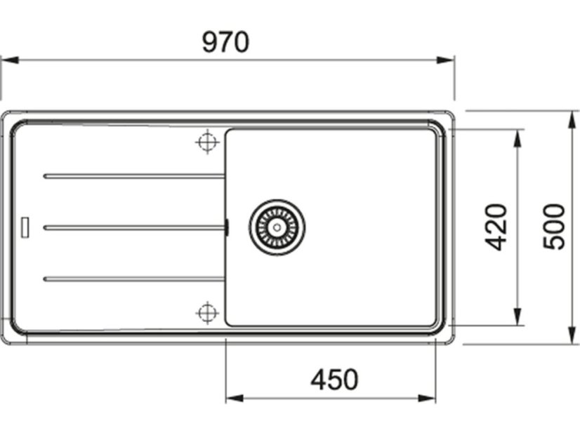 Granitový dřez Franke BFG 611 Sahara