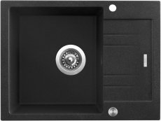 Sinks RAPID 580 XC Granblack + Elasta nerez/čierná