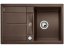 Granitový dřez Blanco METRA 45 S kávová s excentrom