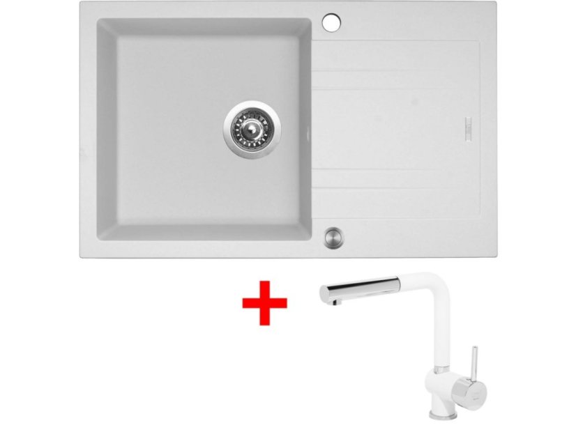 Set Sinks Linea 780 XC Milk + Mix 3 P GR