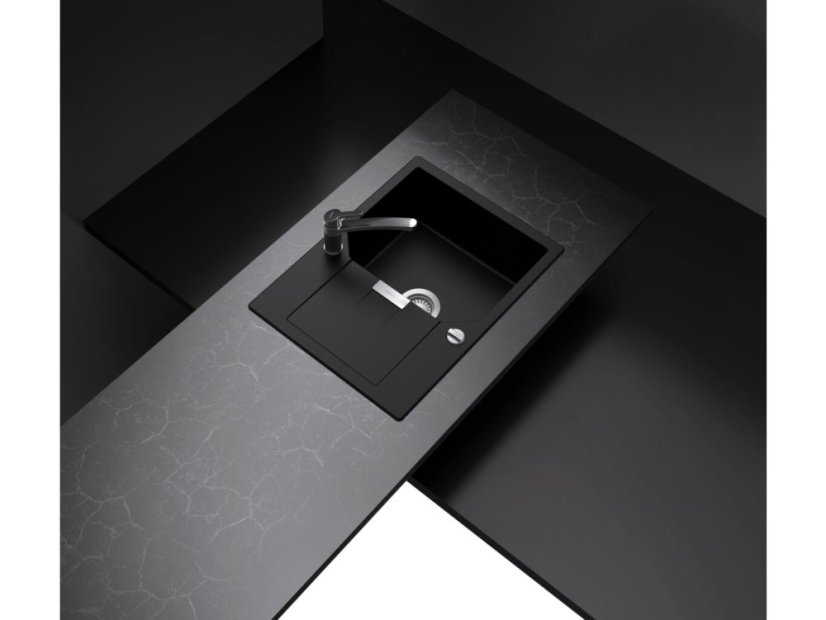 Granitový dřez Schock Manhattan D-100S-A Asphalt