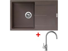 Sinks ULTIMA 790 Marone + Vitalia