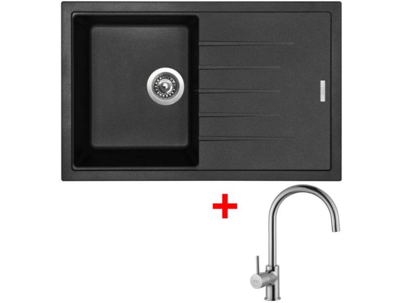 Sinks BEST 780 Pureblack + Vitalia