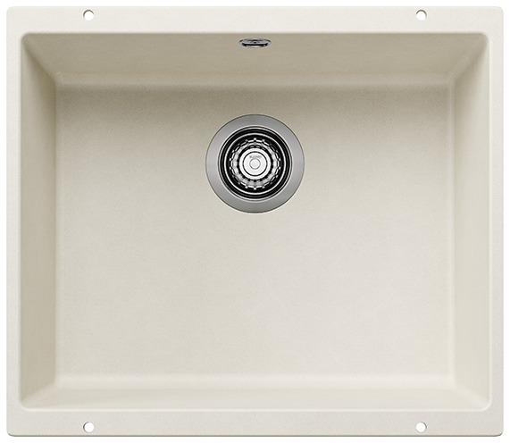 Granitový drez Blanco Rotan 500 U bielá soft
