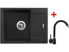 Set Sinks Rapid 580 N Granblack+Polo GR Set Sinks Rapid 580 N Granblack+Polo GR