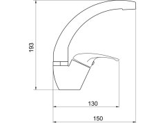 Drezová batéria Titania Iris chróm