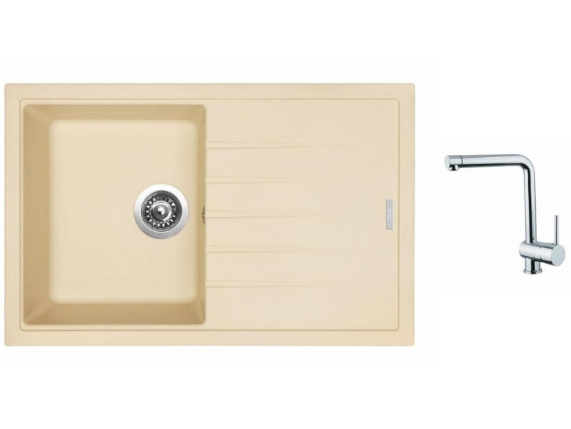 Set Sinks BEST 780 Sahara + baterie Sinks MIX 3 chrom