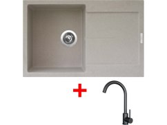 Sinks ULTIMA 790 Avena + ARCO čierná matná