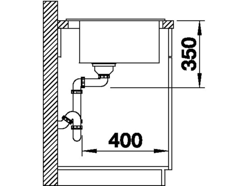 Granitový dřez Blanco PLEON 8 tartufo