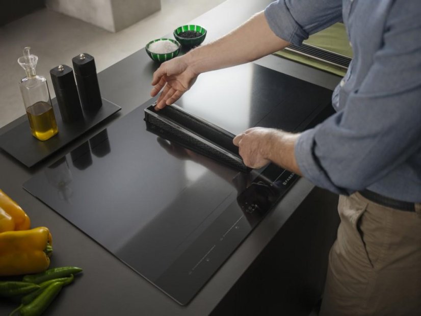 Varná deska s digestoří GALILEO STRIPES F830