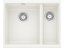 Granitový drez Blanco Rotan 340/160 U biela, bez tiahla, drez vľavo