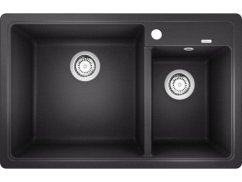 Granitový drez Blanco Legra 8 antracit, drez vľavo