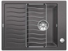 Granitový dřez Blanco ELON 45 S InFino šedá skála obous. s exc. + přísluš.