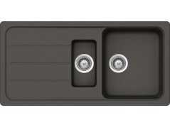 Granitový drez Schock Formhaus D-150L-A Asphalt