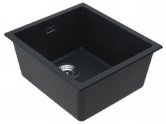 Granitový drez Alveus Omni 20 Čierná matná