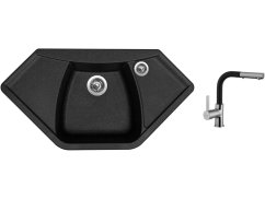 Set Sinks NAIKY 980 Granblack + baterie Sinks ENIGMA S Grandblack Set Sinks NAIKY 980 Granblack + baterie Sinks ENIGMA S Grandblack