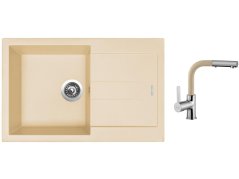 Set Sinks AMANDA 780 Sahara + batéria Sinks ENIGMA S Sahara